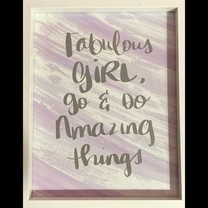 Bebe wall decor picture